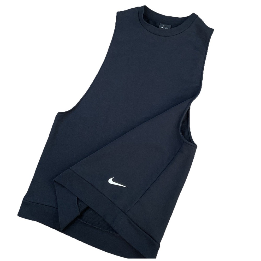 Nike Tank Top Sweatshirt Crewneck Training Sleeveless Athletic 889051 Women Sz S